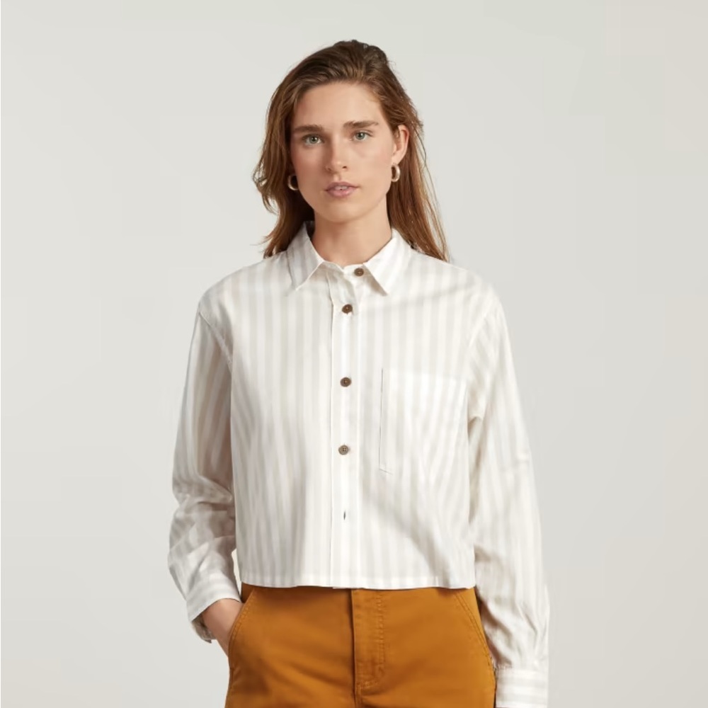 Everlane the silky cotton way-short top